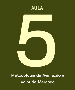 Aulas do curso Avaliação de imóveis