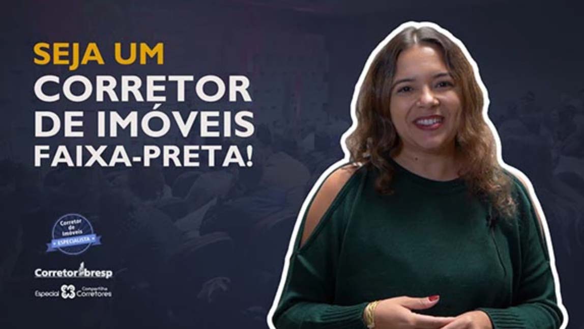 CORRETOR DE IMÓVEIS FAIXA-PRETA #03