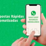 Respostas rápidas automatizadas no WhatsApp Imobiliário